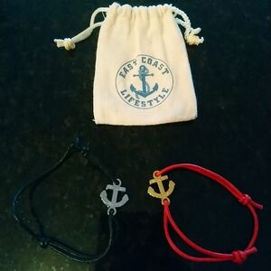 New East Coast Lifestyle Anchor Bracelets